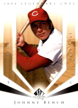 2004 SP Legendary Cuts #60 Johnny Bench Front