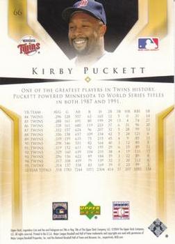 2004 SP Legendary Cuts #66 Kirby Puckett Back