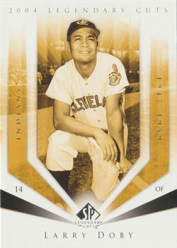 2004 SP Legendary Cuts #70 Larry Doby Front