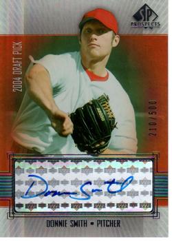 2004 SP Prospects #390 Donnie Smith Front