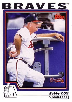 2004 Topps #269 Bobby Cox Front