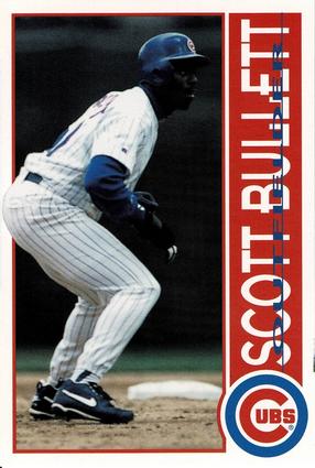 1996 Gatorade Chicago Cubs #3 Scott Bullett Front