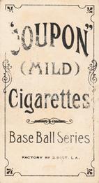 1910-19 Coupon Cigarettes (T213) #NNO Arch Persons Back
