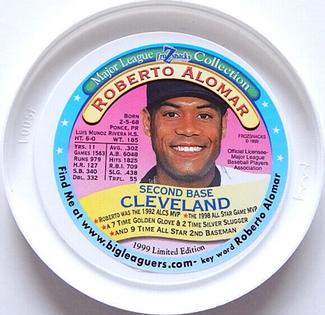 1999 FroZsnack's Highscreamers Lids #NNO Roberto Alomar Front