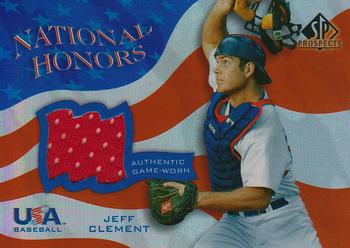 2004 SP Prospects - National Honors USA Jersey #NH-JC Jeff Clement Front
