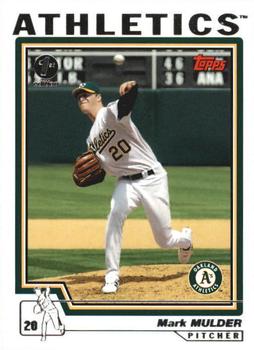 2004 Topps 1st Edition #70 Mark Mulder Front