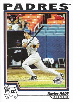 2004 Topps 1st Edition #154 Xavier Nady Front