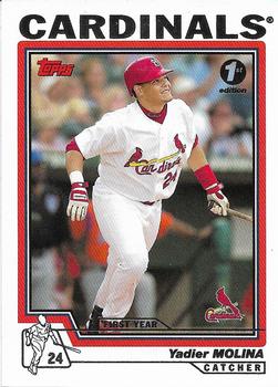 2004 Topps 1st Edition #324 Yadier Molina Front