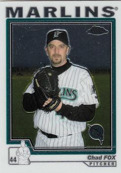 2004 Topps Chrome #295 Chad Fox Front