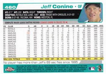 2004 Topps Chrome #460 Jeff Conine Back