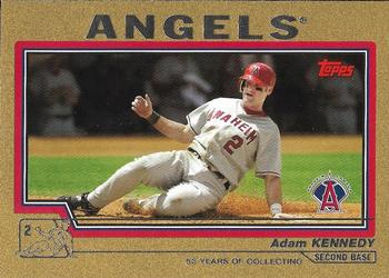 2004 Topps - Gold #505 Adam Kennedy Front