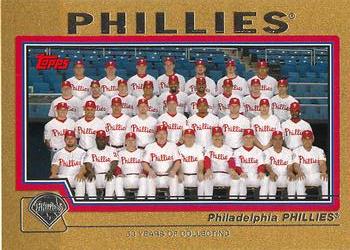 2004 Topps - Gold #659 Philadelphia Phillies Front