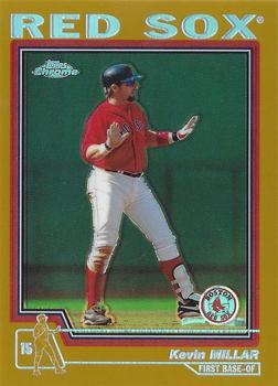 2004 Topps Chrome - Gold Refractors #17 Kevin Millar Front