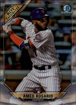 2018 Bowman - Chrome Rookie of the Year Favorites #ROYF-AR Amed Rosario Front