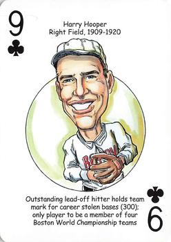 2016 Hero Decks Boston Red Sox Baseball Heroes Playing Cards #9♣ Harry Hooper Front