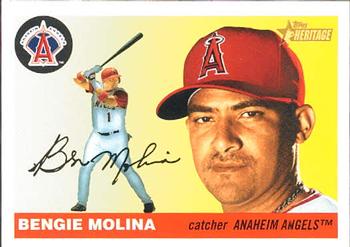 2004 Topps Heritage #24 Bengie Molina Front