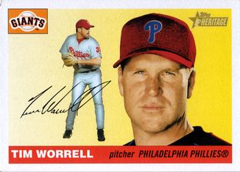 2004 Topps Heritage #93 Tim Worrell Front