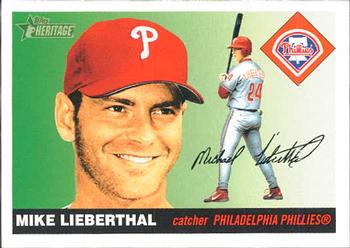 2004 Topps Heritage #95 Mike Lieberthal Front