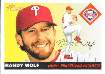 2004 Topps Heritage #222 Randy Wolf Front