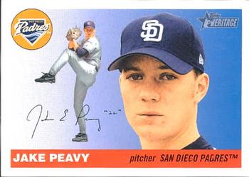 2004 Topps Heritage #246 Jake Peavy Front