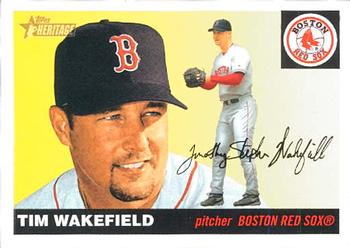 2004 Topps Heritage #258 Tim Wakefield Front
