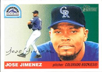 2004 Topps Heritage #262 Jose Jimenez Front