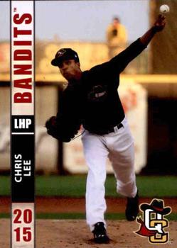 2015 Grandstand Quad Cities River Bandits #NNO Chris Lee Front