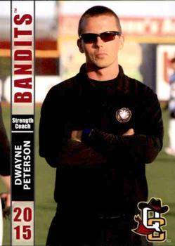 2015 Grandstand Quad Cities River Bandits #NNO Dwayne Peterson Front