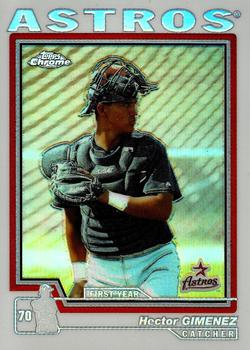 2004 Topps Traded & Rookies - Chrome Refractors #T166 Hector Gimenez Front