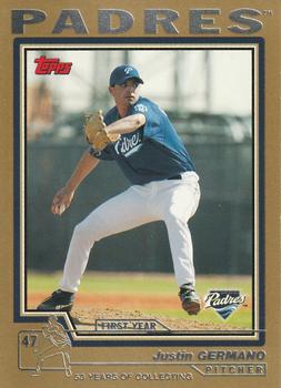 2004 Topps Traded & Rookies - Gold #T118 Justin Germano Front