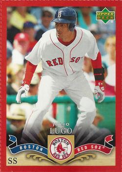 2007 Upper Deck Boston Globe Red Sox #7 Julio Lugo Front