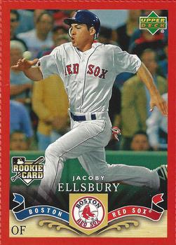 2007 Upper Deck Boston Globe Red Sox #9 Jacoby Ellsbury Front