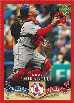 2007 Upper Deck Boston Globe Red Sox #10 Doug Mirabelli Front