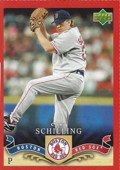 2007 Upper Deck Boston Globe Red Sox #11 Curt Schilling Front