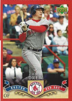 2007 Upper Deck Boston Globe Red Sox #16 J.D. Drew Front