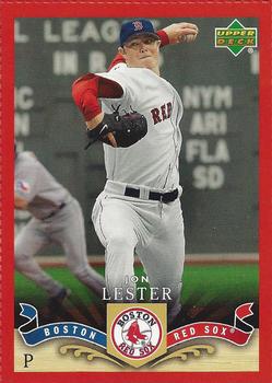 2007 Upper Deck Boston Globe Red Sox #19 Jon Lester Front