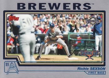 2004 Topps Opening Day #16 Richie Sexson Front