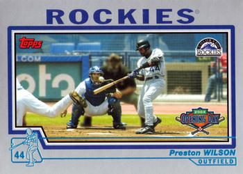 2004 Topps Opening Day #85 Preston Wilson Front