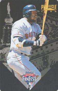 1996 Pinnacle FanFest - FanFest Playing Cards #NNO Mo Vaughn Front