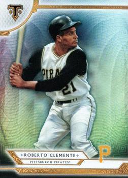 2018 Topps Triple Threads #61 Roberto Clemente Front