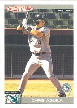 2004 Topps Total #801 Chris Aguila Front