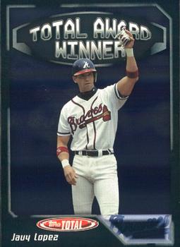 2004 Topps Total - Total Award Winners #AW7 Javy Lopez Front