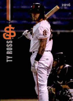 2016 Grandstand San Jose Giants #25 Ty Ross Front