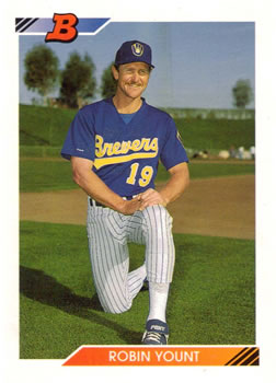 1992 Bowman #700 Robin Yount Front