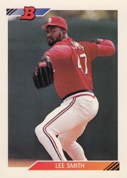 1992 Bowman #505 Lee Smith Front