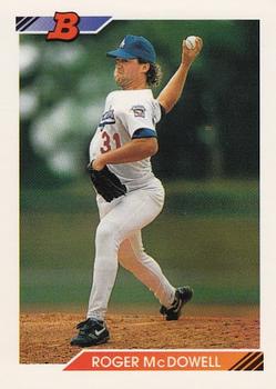 1992 Bowman #657 Roger McDowell Front