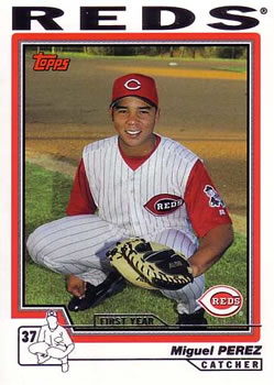 2004 Topps Traded & Rookies #T150 Miguel Perez Front