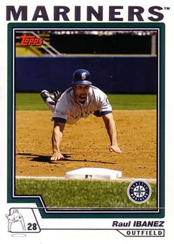 2004 Topps Traded & Rookies #T42 Raul Ibanez Front