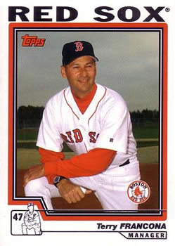 2004 Topps Traded & Rookies #T66 Terry Francona Front