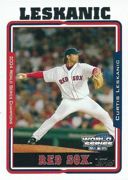 2004 Topps World Champions Boston Red Sox #4 Curtis Leskanic Front